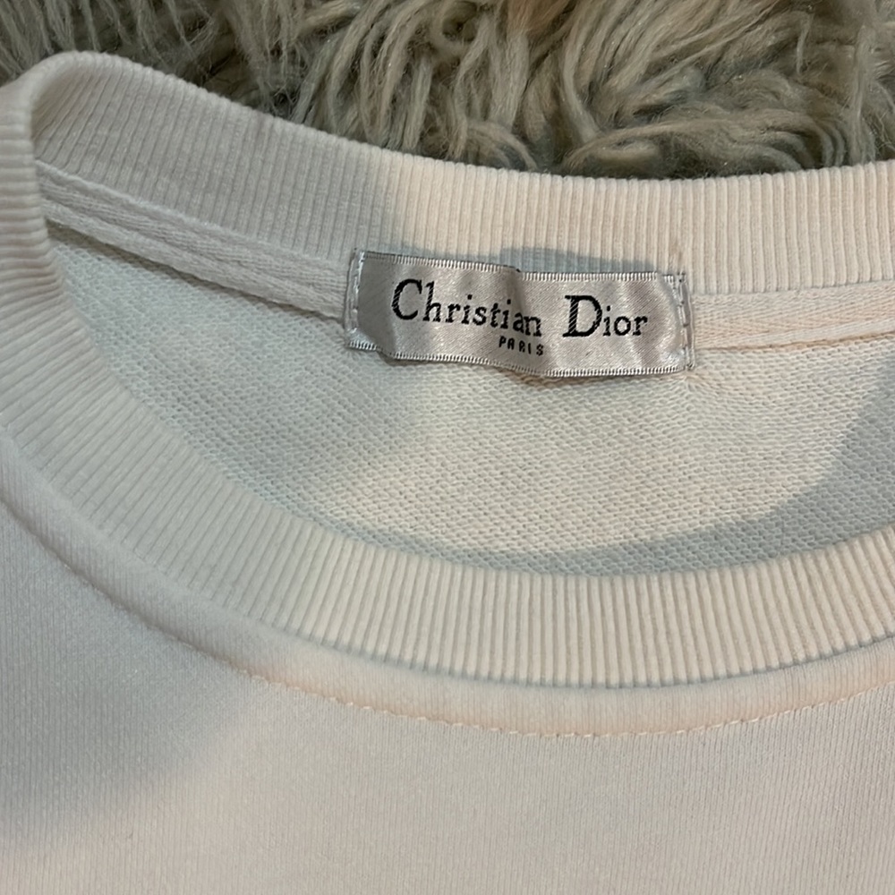Authentic Dior white pullover sweatshirt - Picture 2 of 3